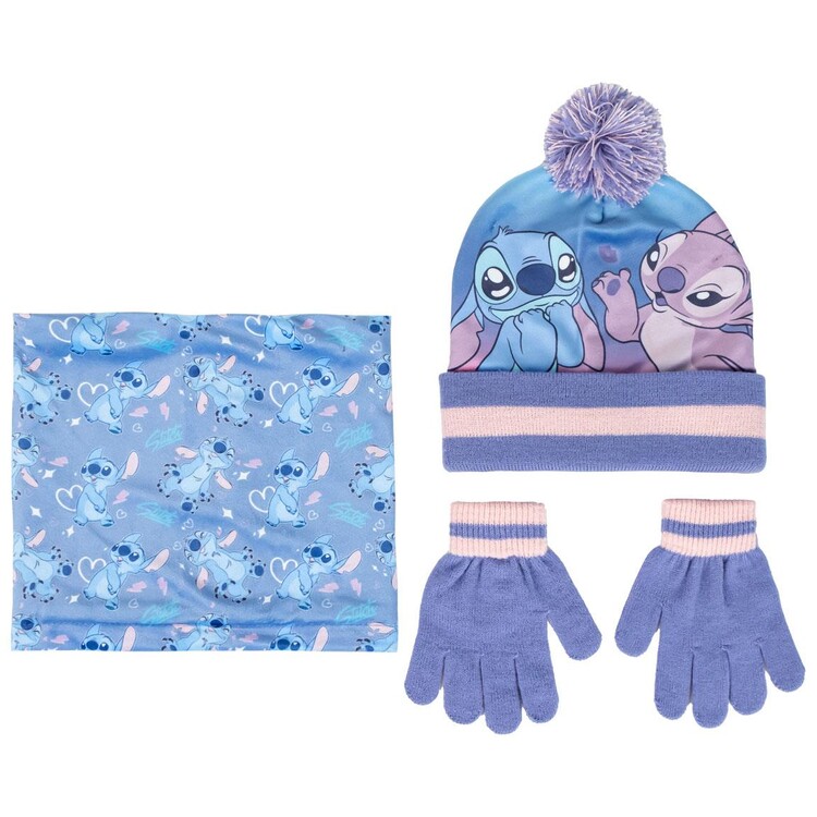 Дрехи Зимен комплект Lilo & Stitch - Stitch & Angel