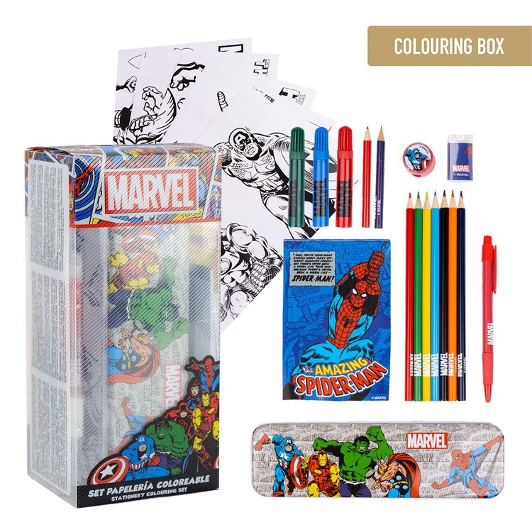 Papelaria Marvel