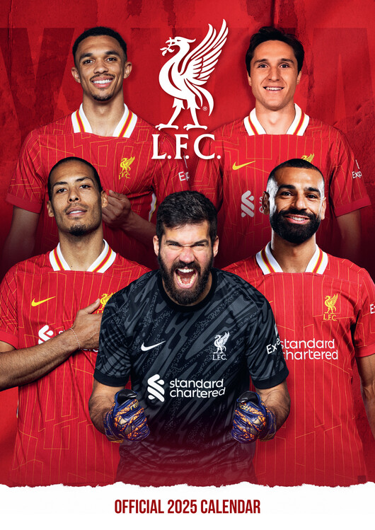 Календар 2027 FC Liverpool