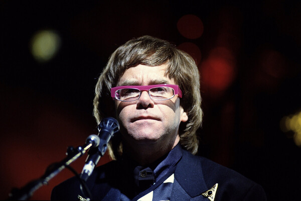 Плакат Portrait du chanteur Elton John