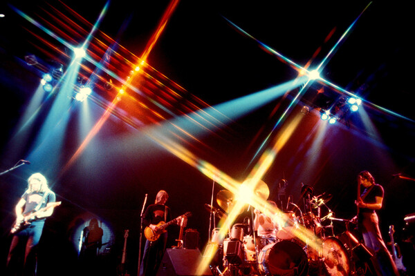 Плакат Concert of rock band Pink Floyd, Paris, France, 1977