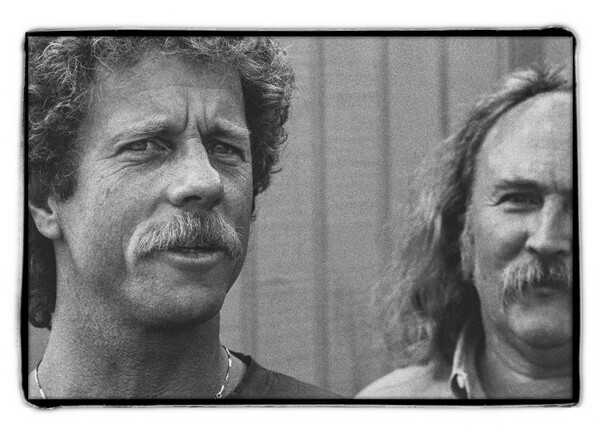 Наклейка Chris Hillman and David Crosby, Nashville, USA, 1990