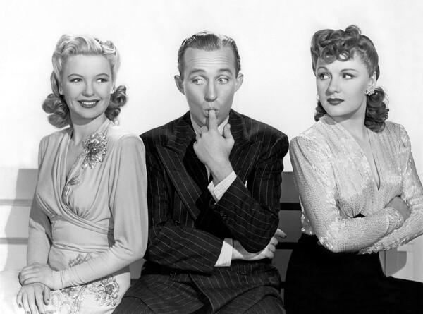 Принти на полотні Virginia Dale, Bing Crosby And Majorie Reynolds.