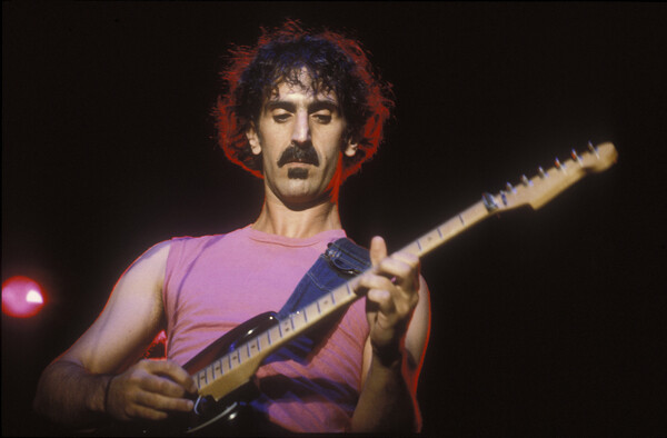 Плакат Portrait of rock musician Frank Zappa, 1982