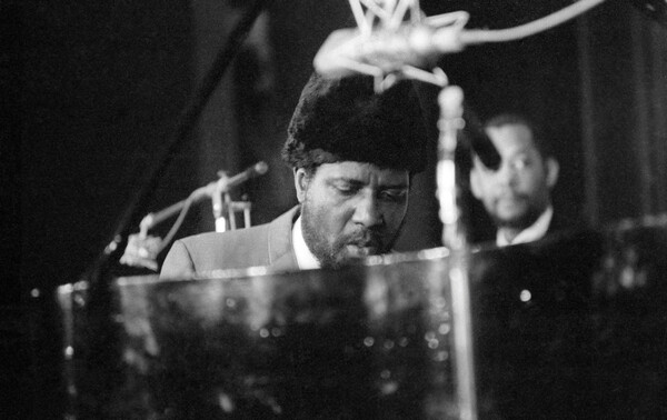 Плакат Thelonious Monk during concert in Paris, 1965
