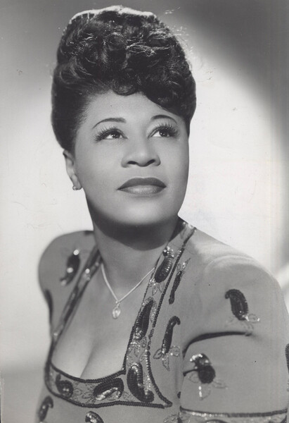 Плакат Portrait of Ella Fitzgerald, 1950s