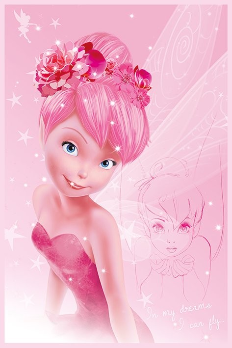Плакат Disney-feer - Tink Pink