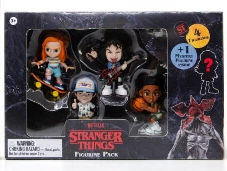 Figurine Stranger Things collection - Lucas, Eddie, Max, Dustin