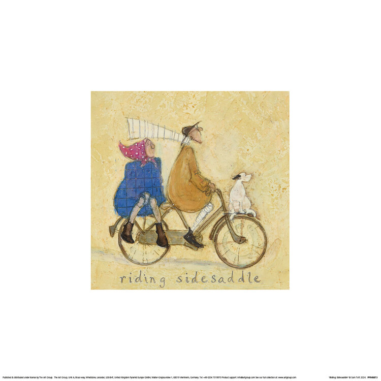 Sam Toft - Riding Sidesaddle Картина