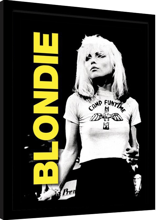 Рамкиран плакат Blondie - live