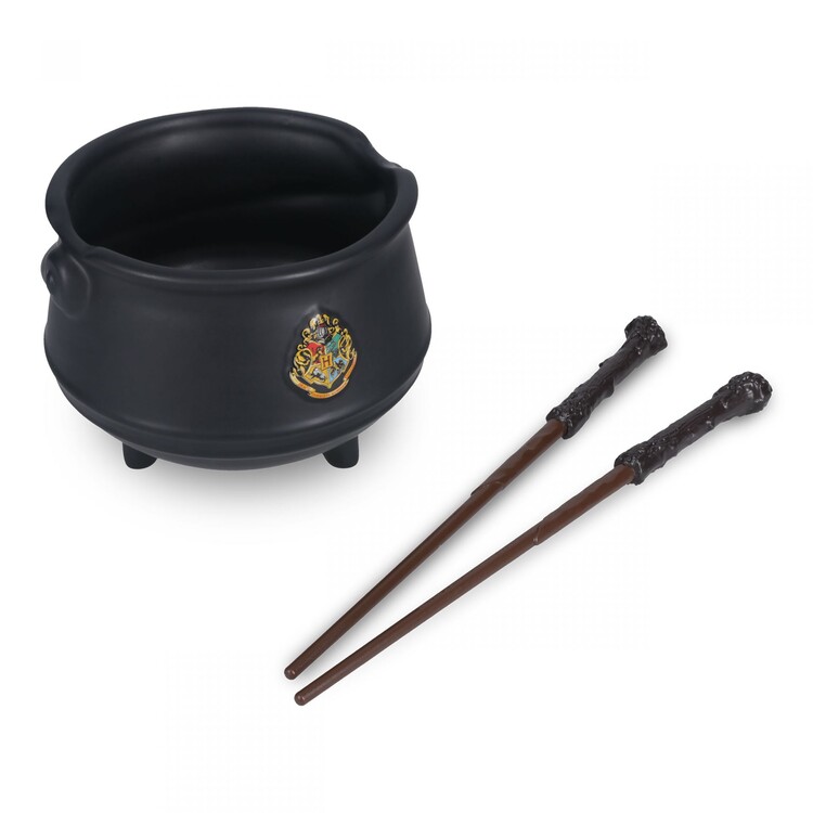 Conjunto de tigela e pauzinhos para ramen Harry Potter - Cauldron