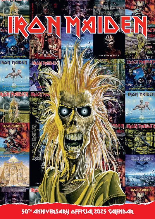 Calendar 2027 Iron Maiden