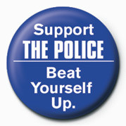 Κονκάρδα SUPPORT THE POLICE, BEAT Y