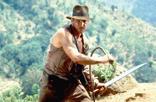Плакат Indiana Jones and the Temple of Doom by Steven Spielberg, 1984