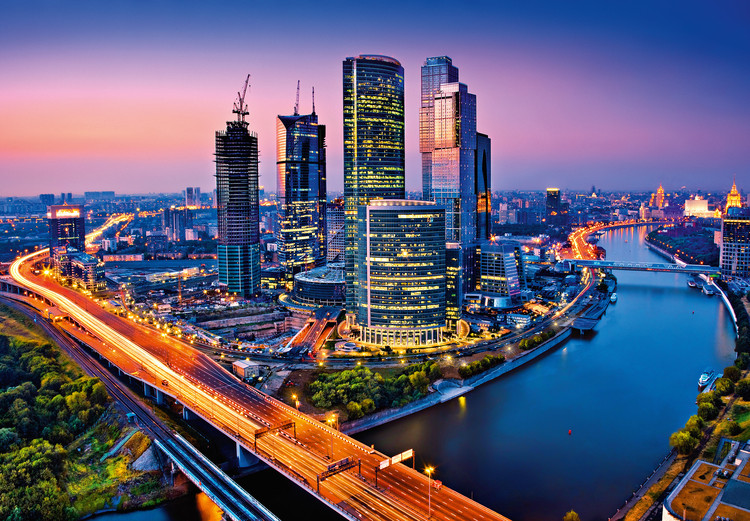 Wall Mural MOSCOW TWILIGHT