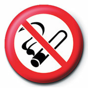 Badge NO SMOKING
