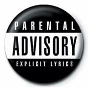 Crachá Parental Advisory