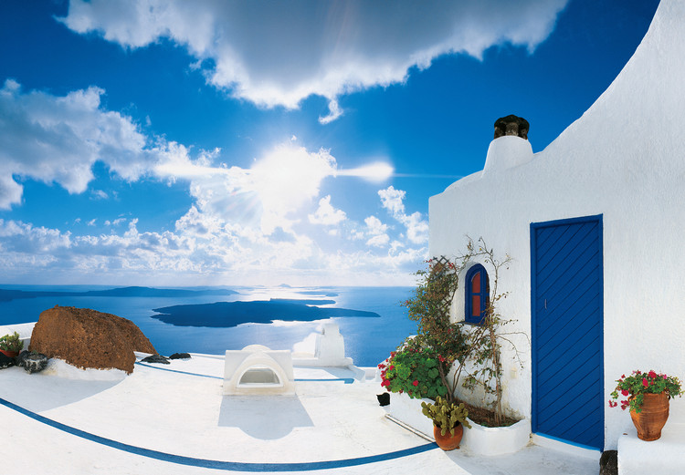 Ταπετσαρία SANTORINI SUNSET - george meis