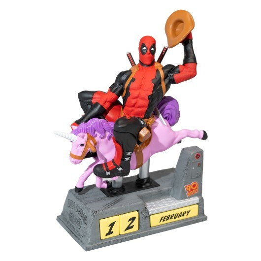 3D Ημερολόγιο  3D Marvel - Deadpool