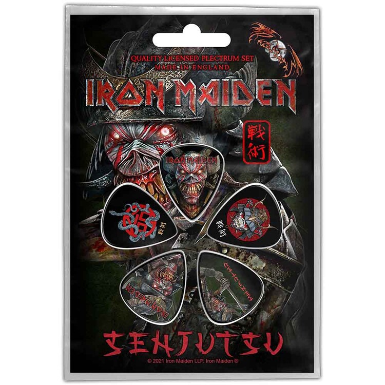 Palhetas Iron Maiden - Senjutsu
