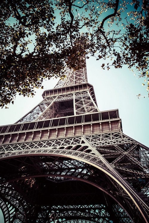 Paris - Eiffel Tower Staklena slika