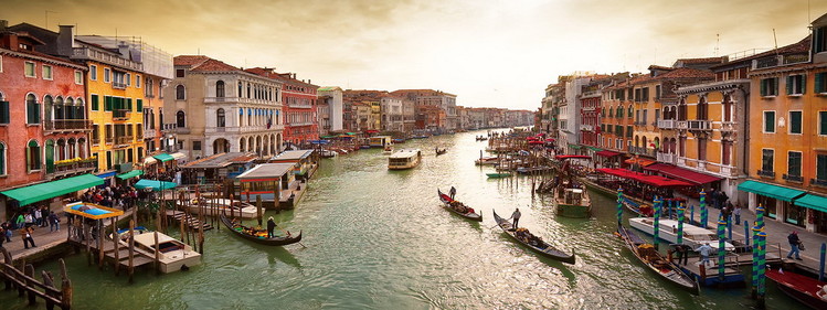 Картина у склі Venice - Sunny Venice