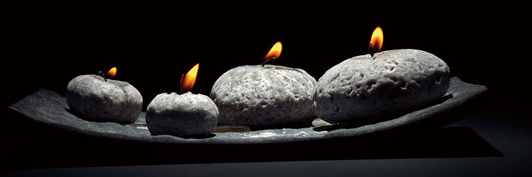 Γυάλινη τέχνη Zen - Candles
