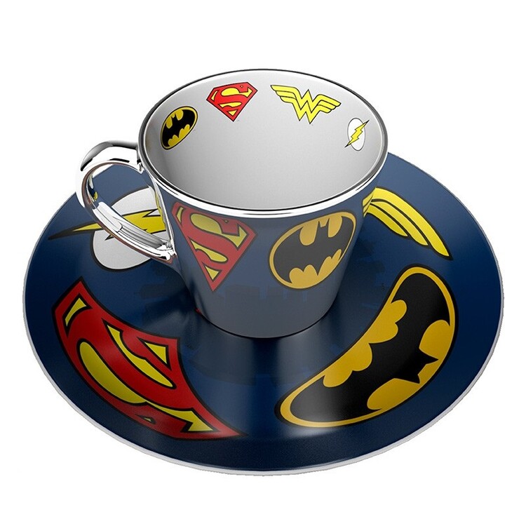 Chávena e pires DC Comics - Logo