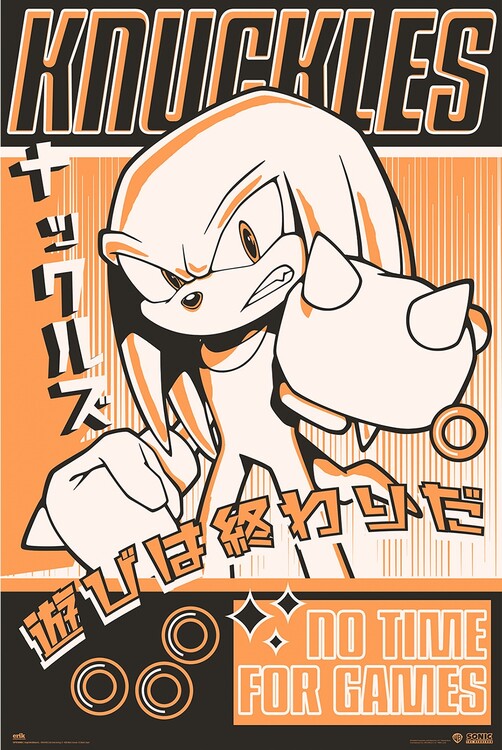 Juliste Sonic - Knuckles