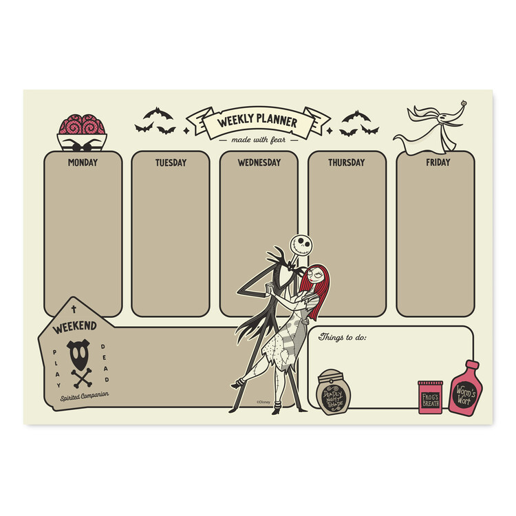 Planner Nightmare Before Christmas