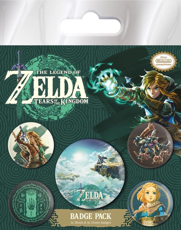 Set bedževa The Legend of Zelda: Tears of Kingdome - Hyrule Skies