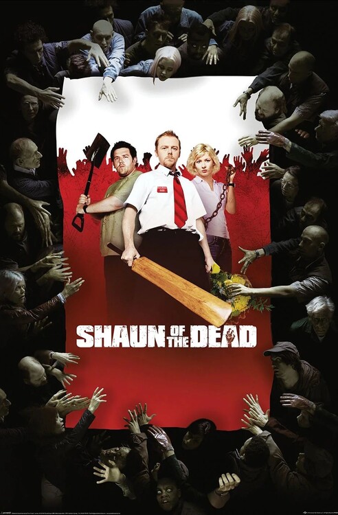 Плакат Shaun Of The Dead - Key Art