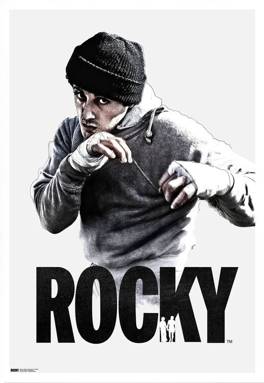 Umetniški tisk Rocky - Training Stance