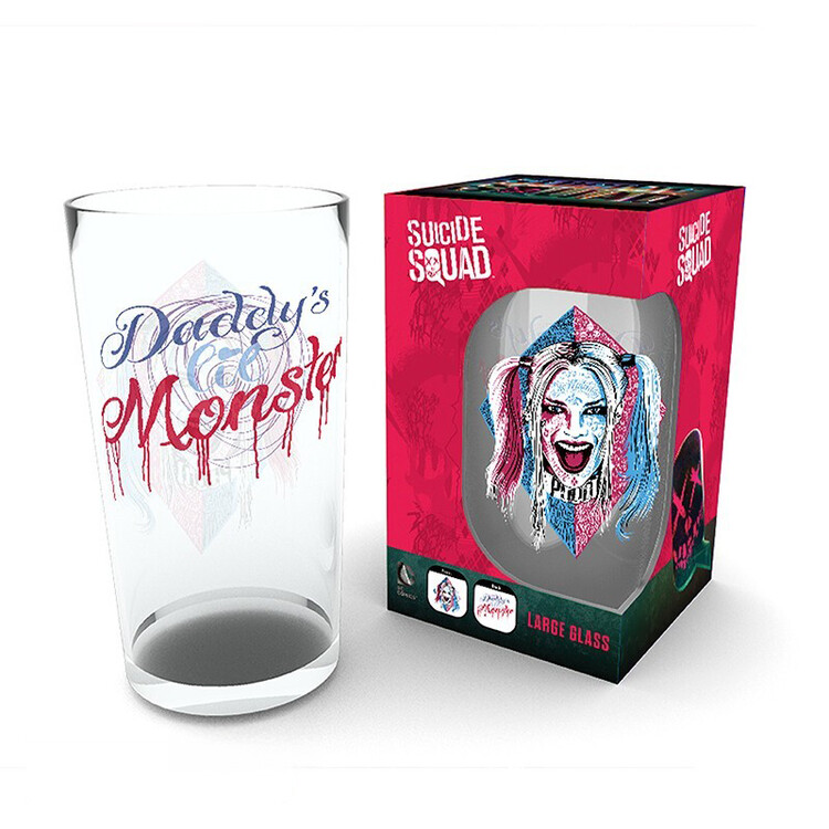 Čaša Suicide Squad - Harley Quinn Face