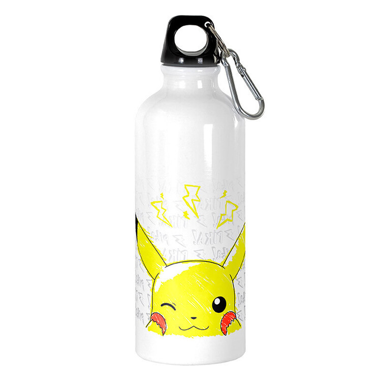 Garrafa Pokemon - Pikachu Scribble