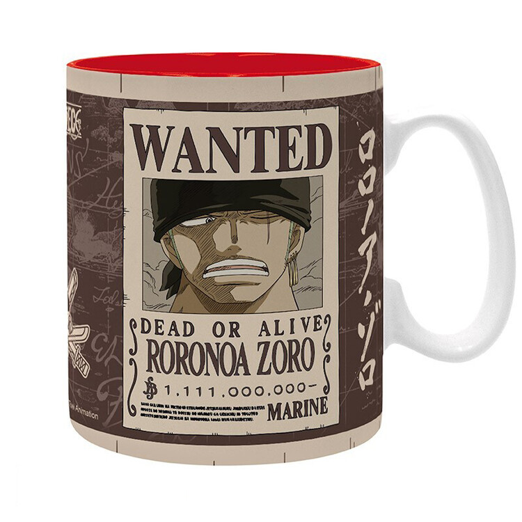 Чаша One Piece - Zoro Wanted