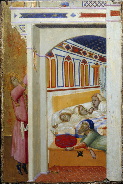 Принти на полотні The Charity of St. Nicholas of Bar
