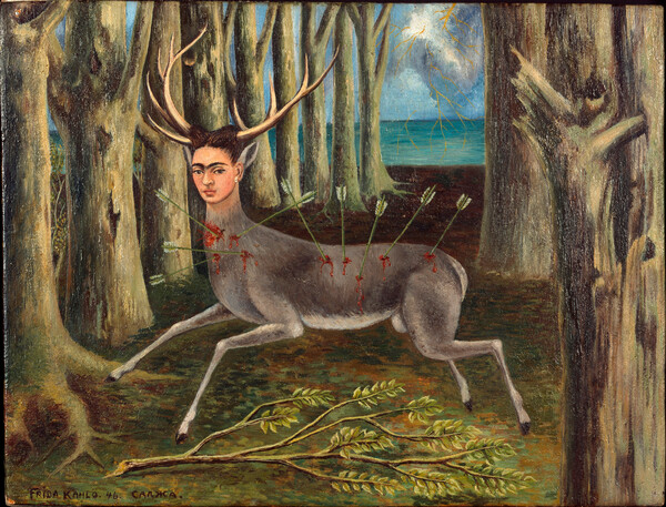 Принти на полотні El venado herido (The Wounded Deer or The Little Deer), 1946