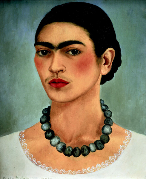 Плакат Self-Portrait with Necklace, 1933