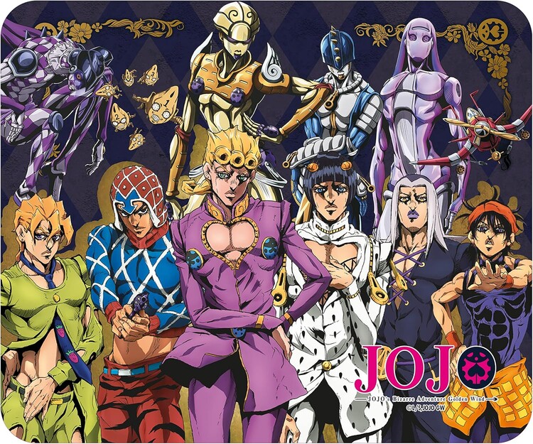 Mouse pad Jojo's Bizarre Adventure - Golden Wind