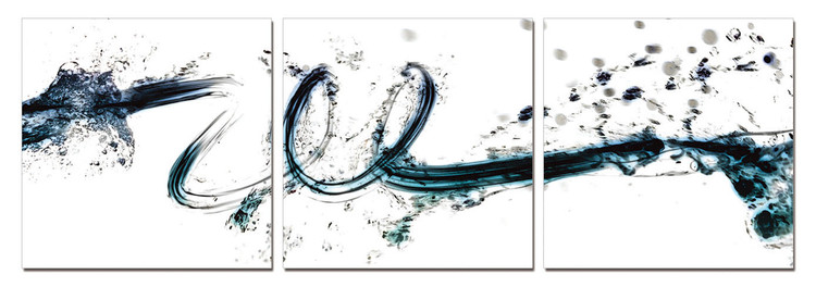 Modern Design - Colorful Flow Mounted Art Print