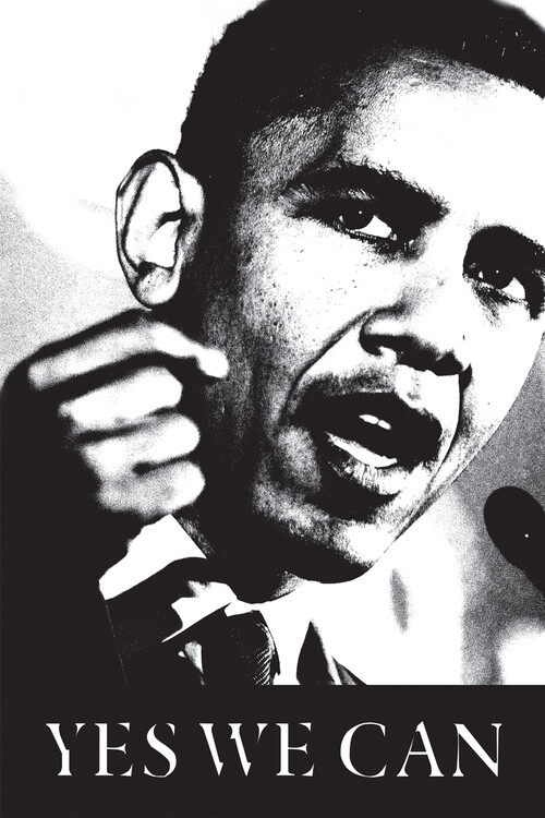 Плакат Obama - Yes We Can