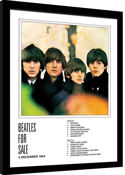 Κορνιζαρισμένη αφίσα The Beatles - Beatles For Sale
