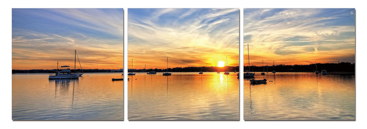 Sunset from the Sailing Boat Taulusarja