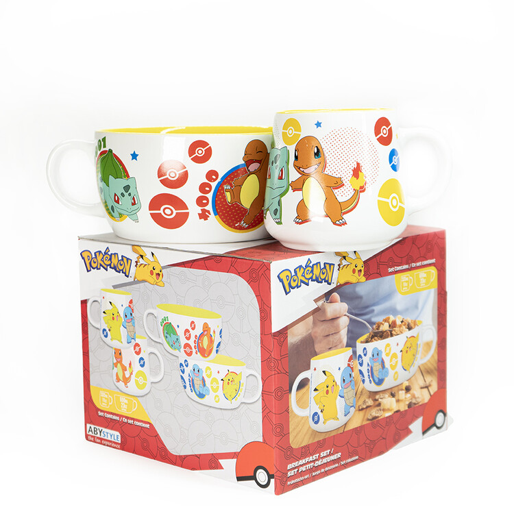 Подаръчен комплект Pokemon - Pikachu & Starters