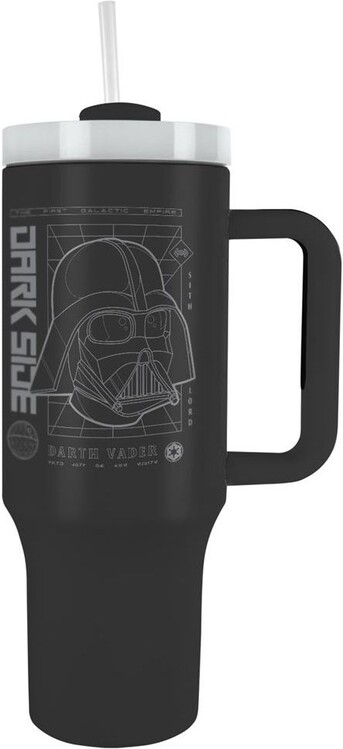 Potovalni vrček Star Wars - Vader Grid
