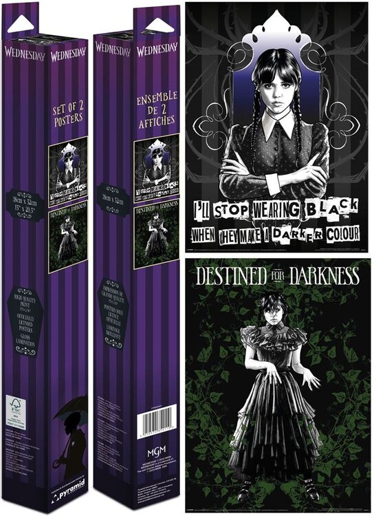 Gift set Wednesday - Goth