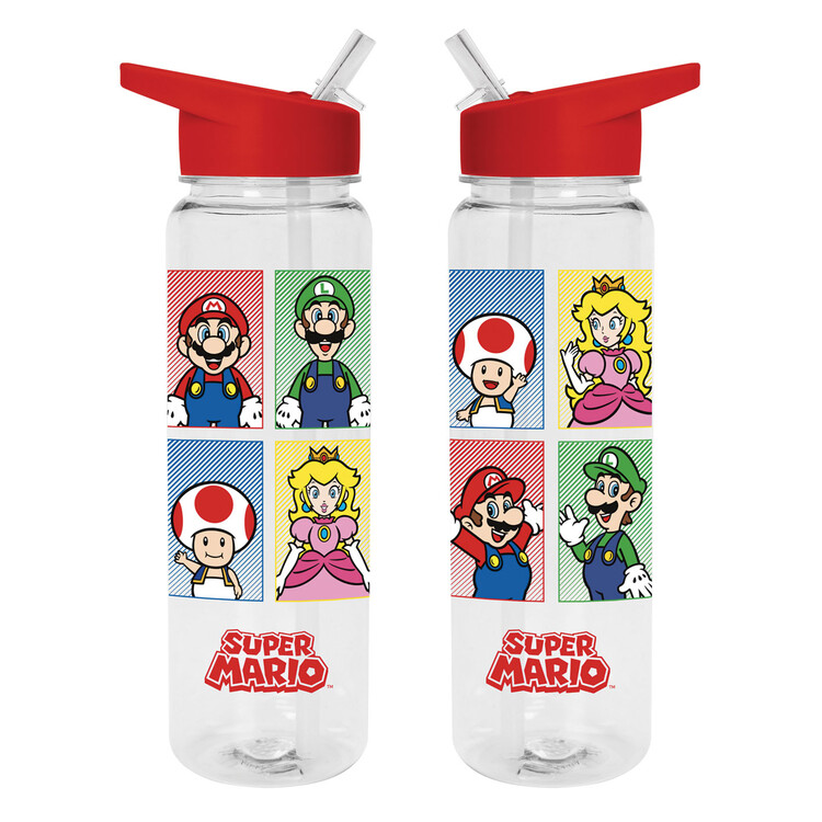 Bottle Super Mario - 4 Colour