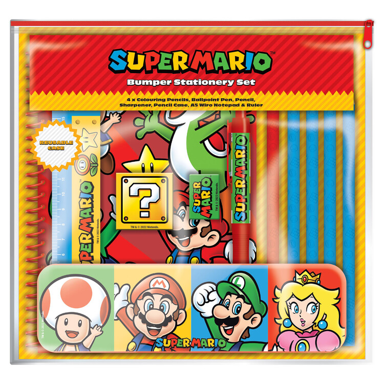 Stationery Super Mario - Core Colour Block