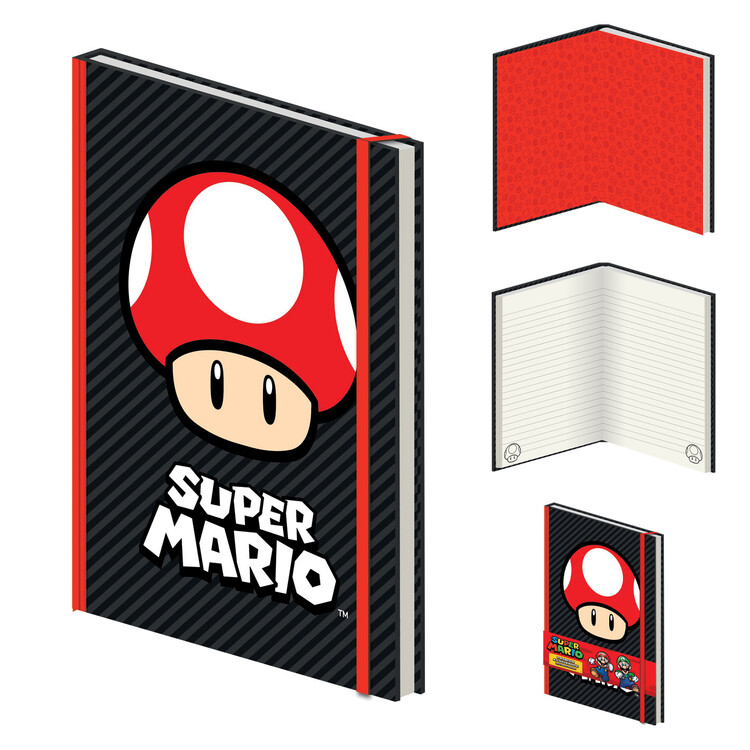 Notebook Super Mario - Mushroom